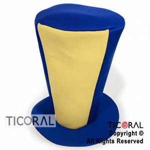 SOMBRERO GALERON EQUIPO BOCA JUNIOR x 1